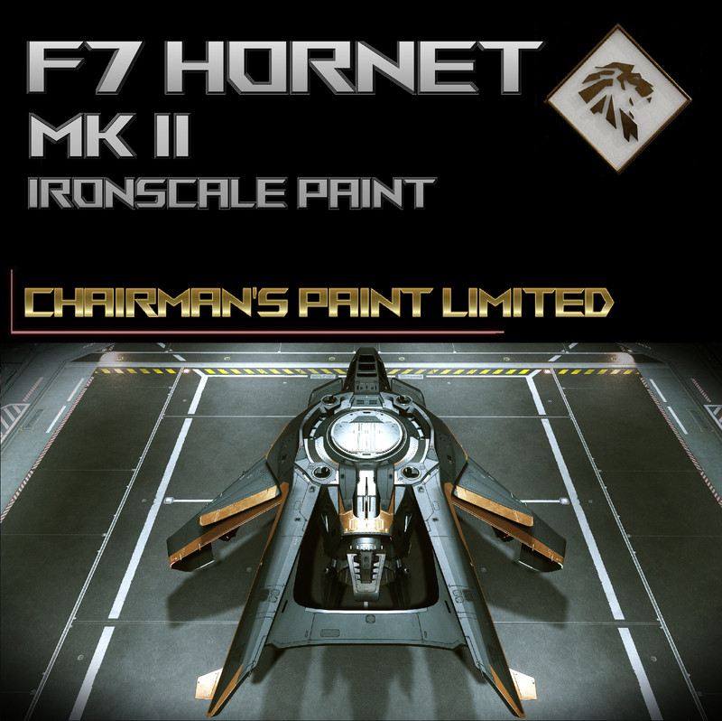 Star Citizen - F7 Hornet Mk Ii - Ironscale Paint Limited