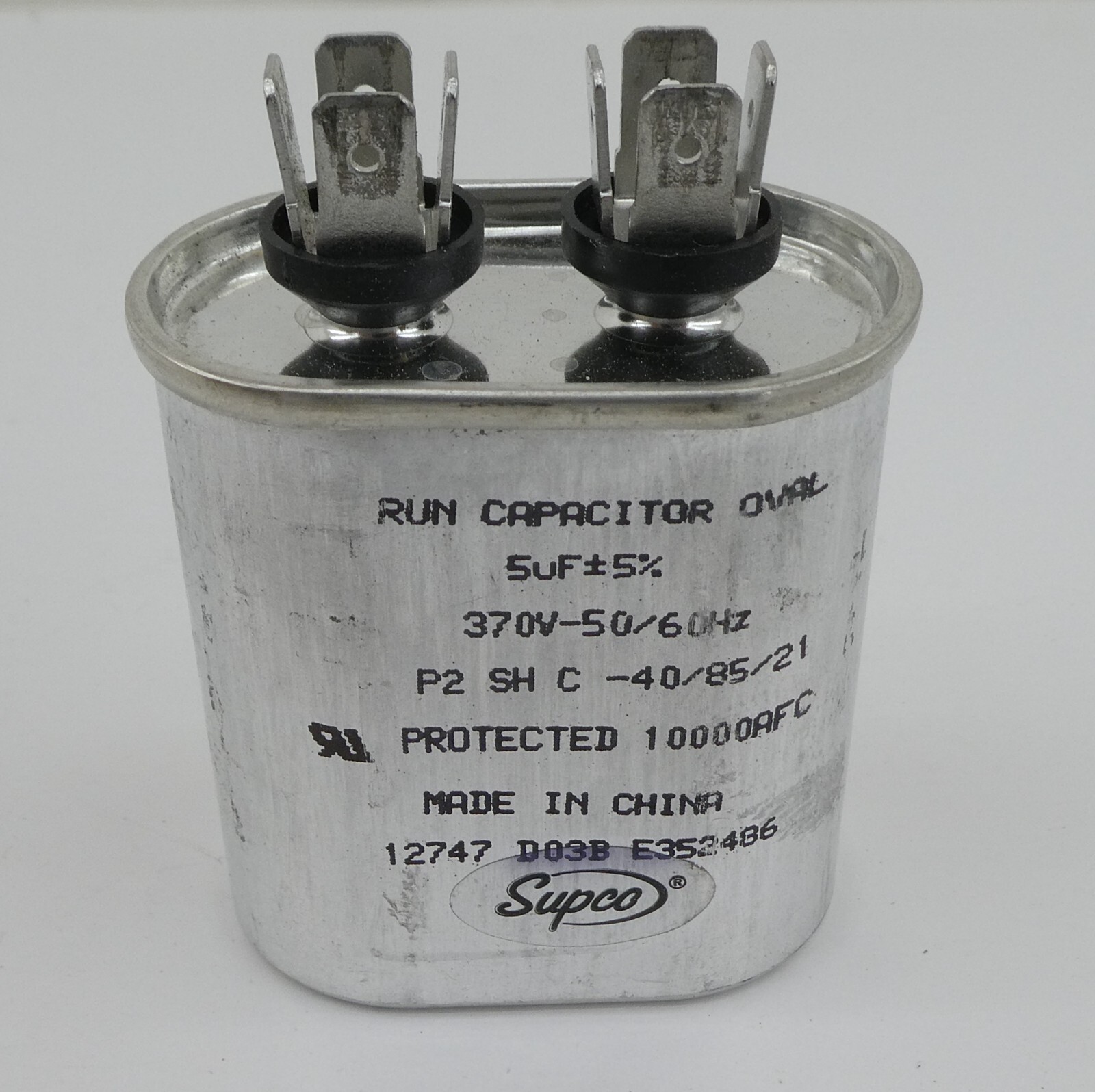 5個口のc Supco Motor Run Capacitor 370V 5uf E352486 | eBay
