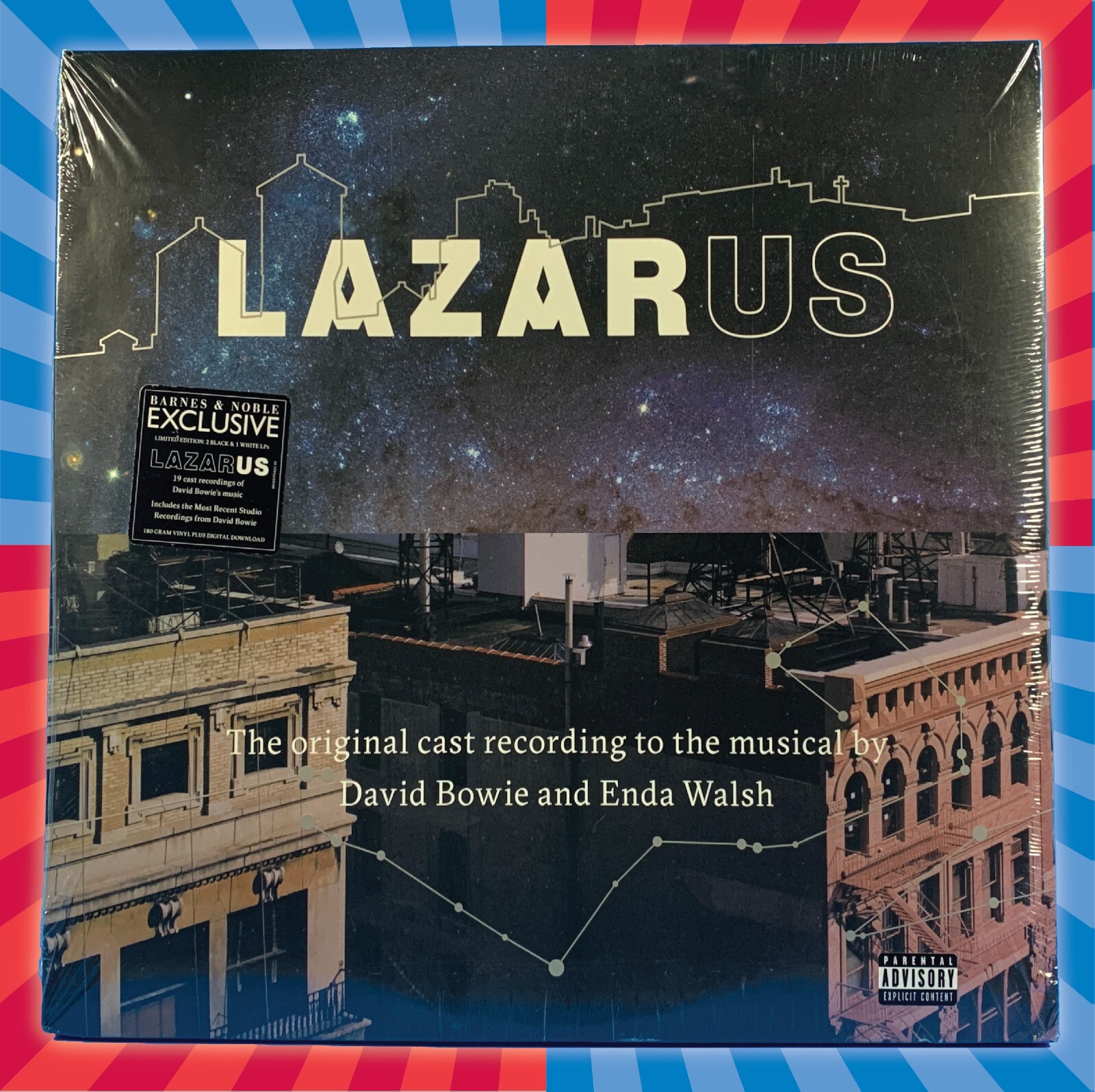 LAZARUS “ORIGINAL CAST RECORDING” DAVID BOWIE B&N LTD ED 3