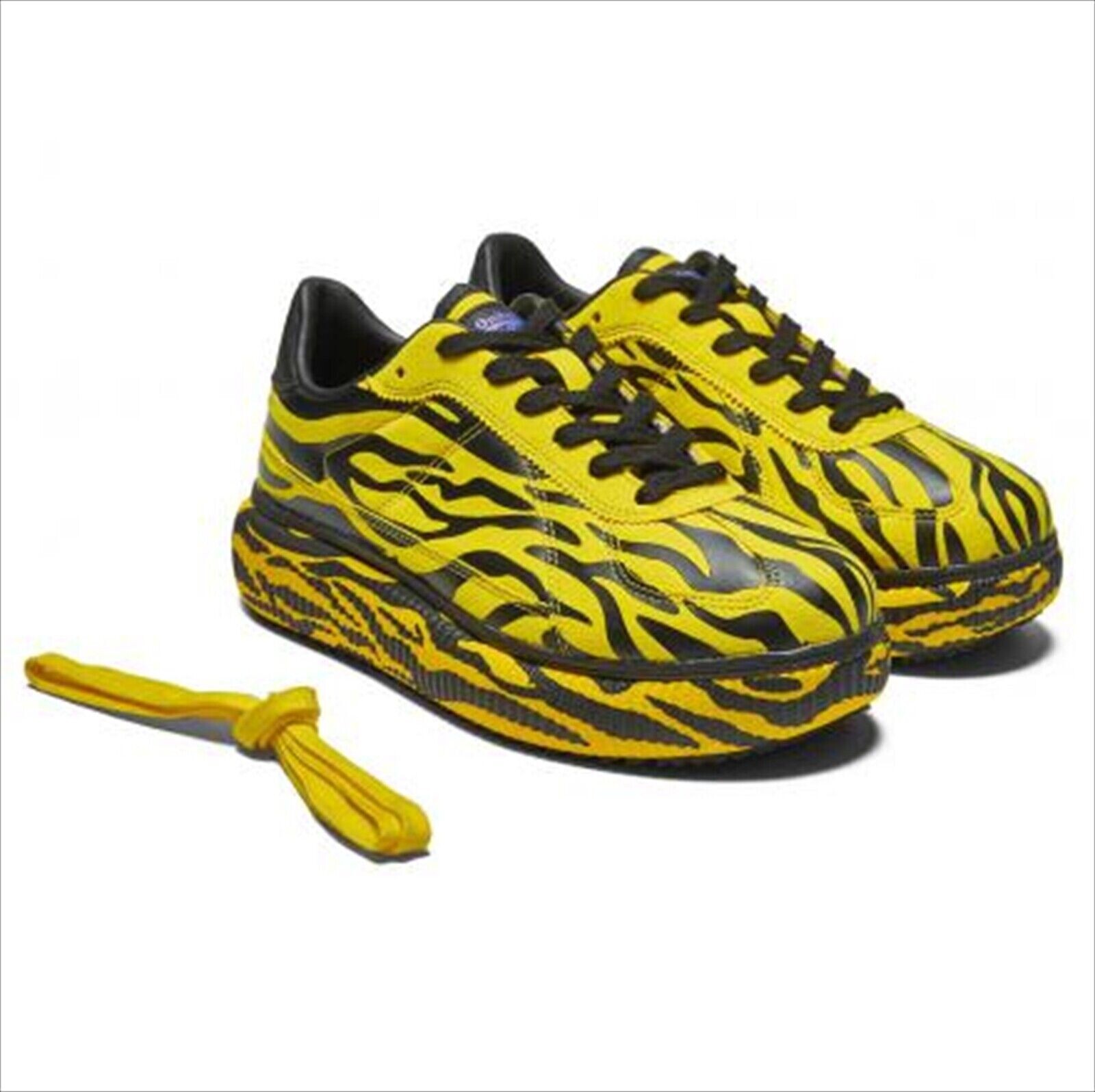 Pre-owned Asics Lum Onitsukatiger Delecity Yellow Black 1183c073-750 Us 8 1/2 26.5cm W/box