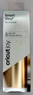 Cricut Joy Permanent Smart Vinyl Sampler 5.5''X18'' 3/Pkg Elegance 2007125 c1