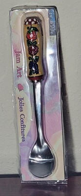  Joie De Vivre The Lifestyles Collection Jam Jelly Spoon Art