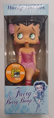 Funko Wacky Wobbler Fairy Betty Boop 2008 SDCC LE 240 Pink