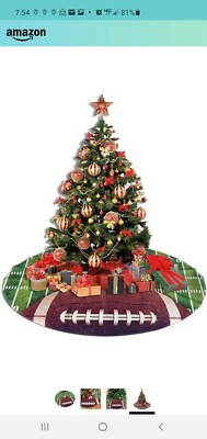American football field Christmas New Year's party blanket. HARDCORE FAN ITEM...