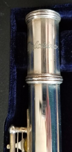 PALATINO FLUTE! B FOOT, OFFSET G, SPLIT E,  CLOSED HOLE! FOR PARTS/REPAIR!