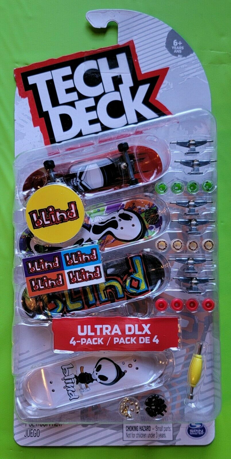 ❁日本未発売❁TECH DECK ULTRA DLX 4-PACK❁新品未開封❁ Tech Deck, Ultra DLX Fingerboard 4-Pack, April Skateboards