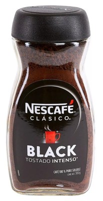 NESCAFE BLACK ROAST/ TOSTADO INTENSO/INSTANT COFFEE/300G/JUMBO JAR/12.3OZ
