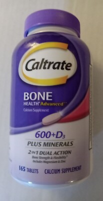 Caltrate 600 Plus D3 Plus Minerals Calcium & Vitamin D Supplement Tablets 06/24