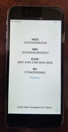 NICE Apple iPhone 6 - 64GB - Space Gray (ATT Unlocked) A1549