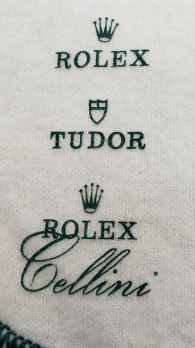 Rolex Watch Discontinued Cleaning Cloth Rare - Superb Condition!