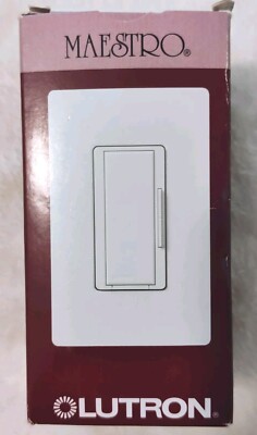 Lutron Maestro MA-R-LA 8.3 A Companion Dimmer Light Almond 