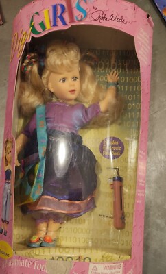 Digi Girls Digi kids By Robin Woods 14'' Doll - Vickie - blonde hair -new