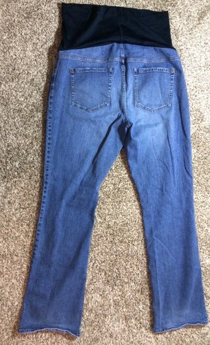 Liz Lange Maternity Boot Cut Jeans. Size: 16.