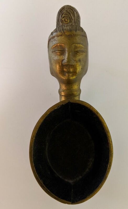 Vintage Chinese Silk Iron Brass Handle