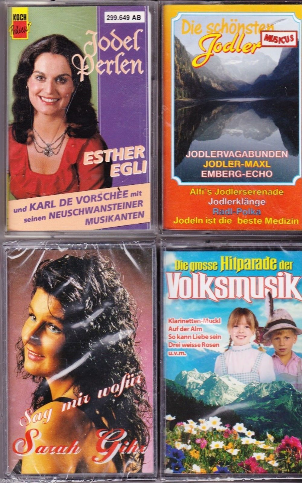 Volksmusik-Musikkassetten