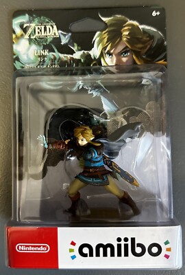 Nintendo Amiibo The Legend of Zelda: Tears of the Kingdom - Link Figure-NEW-Rare