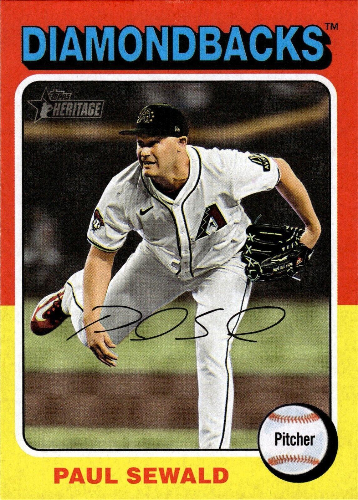 2024 Topps Heritage High Number - Paul Sewald #524