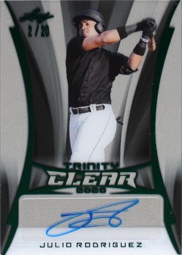 2020 Leaf Trinity - Julio Rodriguez #CA-JR1