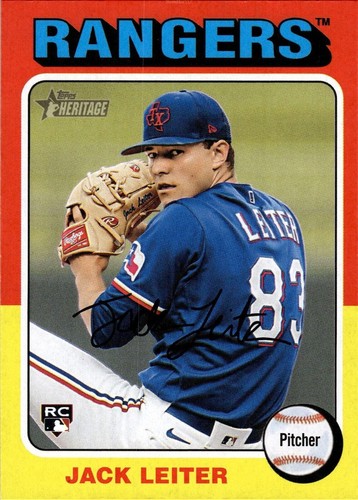 2024 Topps Heritage High Number - Jack Leiter #691