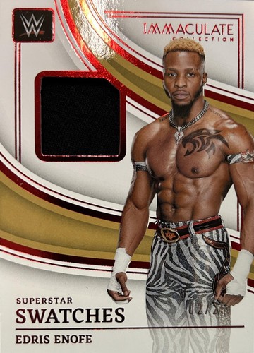 2023 Panini Immaculate Collection WWE - Edris Enofe #SM-32