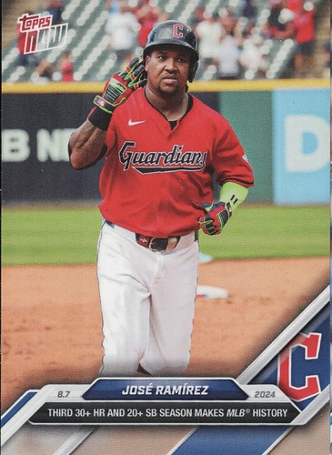2024 Topps Now - Jose Ramirez #528