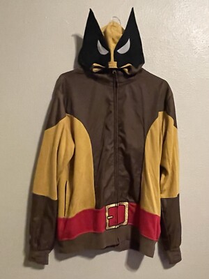 MAD ENGINE MARVEL X-Men Wolverine Men s Size L,  Zip Up Hoodie Jacket     J1488