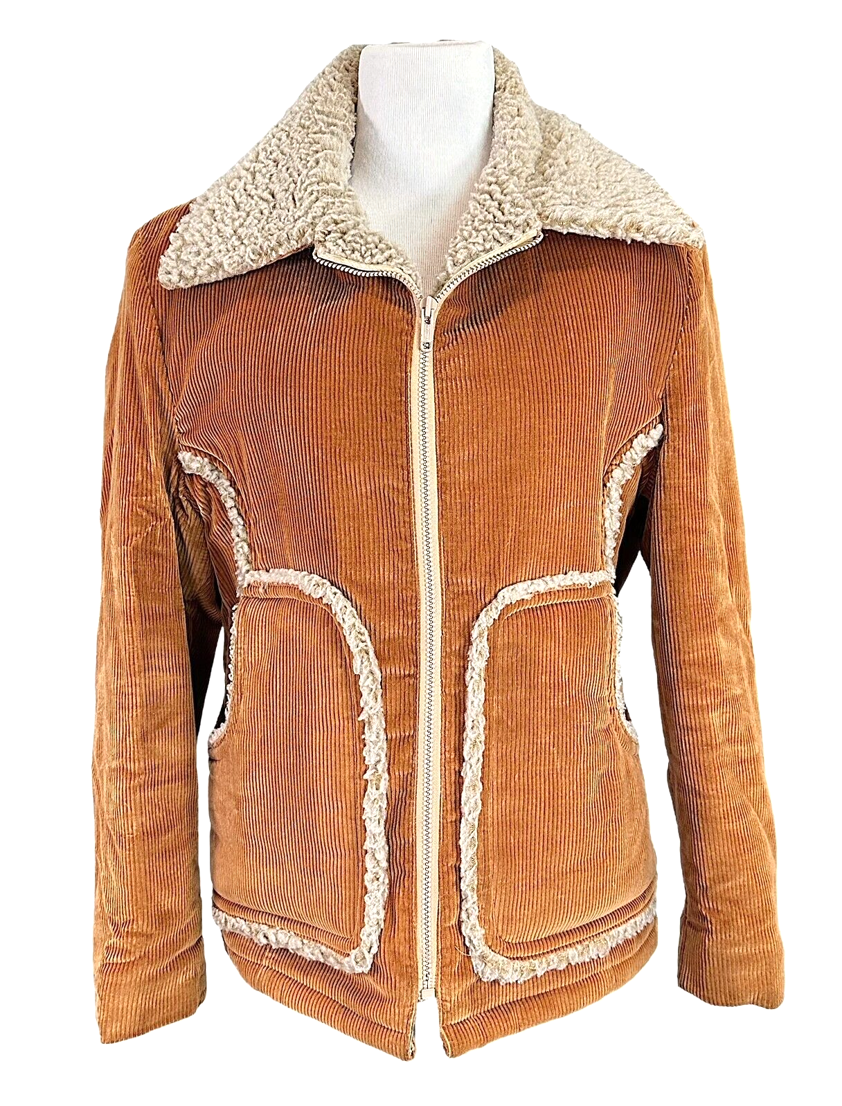 Vintage McGregor Corduroy Shearling Ranch Chore Jacket Men's 38 | eBay