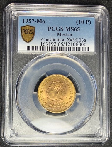 1968年トルコ Monnaie Deluxe100クルシュ PCGS MS65