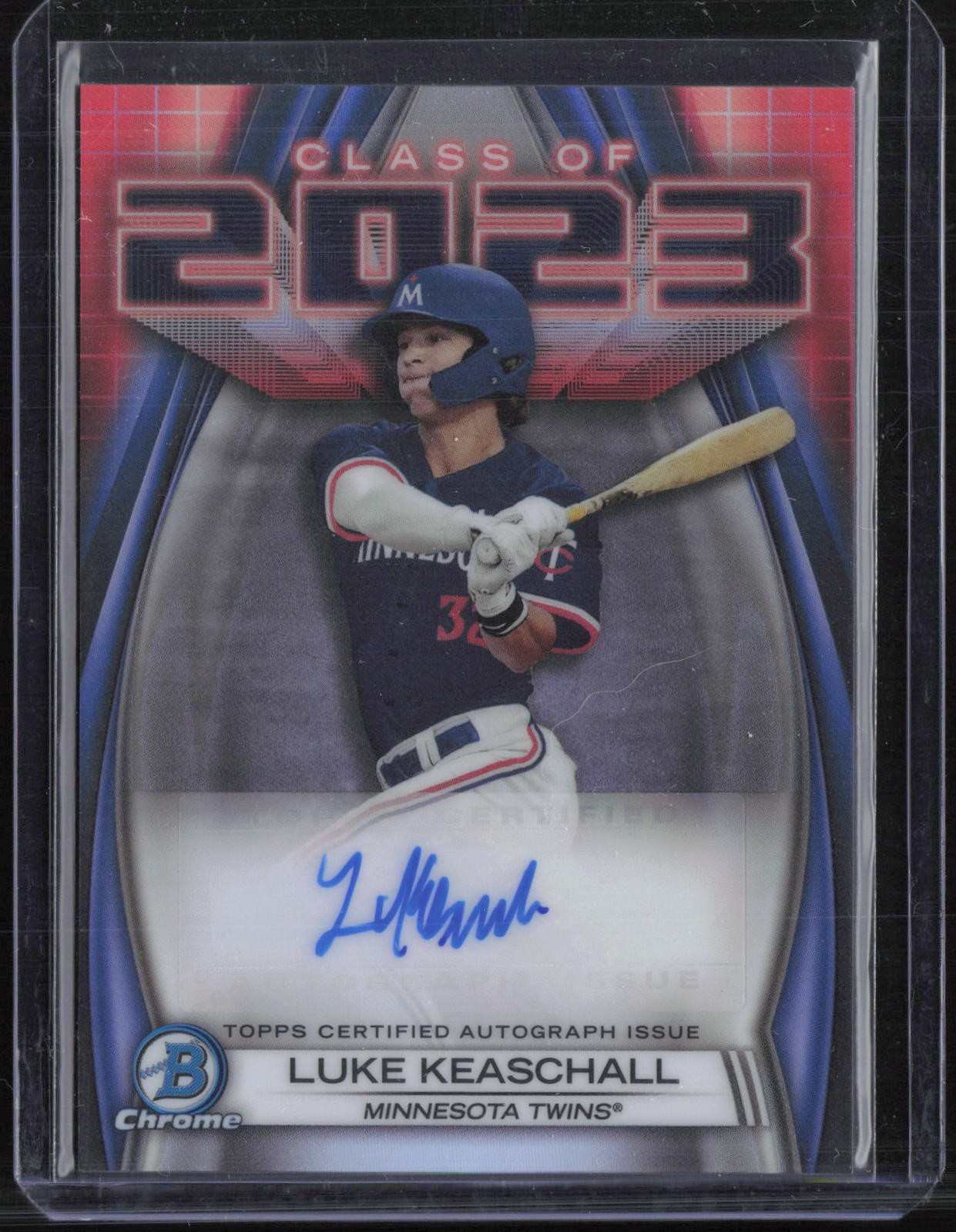 2023 Bowman Chrome Class Of 2023 Luke Keaschall Auto RC Rookie