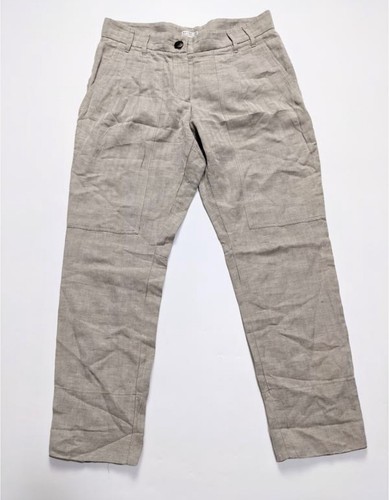 パンツ BRUNELLO CUCINELLI Linen cotton trousers Beige ML145P8833 brunello cucinelli pants cotton linen beige size I 42 D 36 F