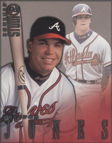 1998 Donruss Studio - Chipper Jones #10