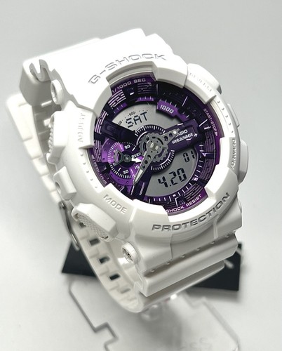 G-SHOCK GA-110WS-7AJF ホワイト/パープル 110 Series G-SHOCK プレシャスハートセレクション GA-110WS