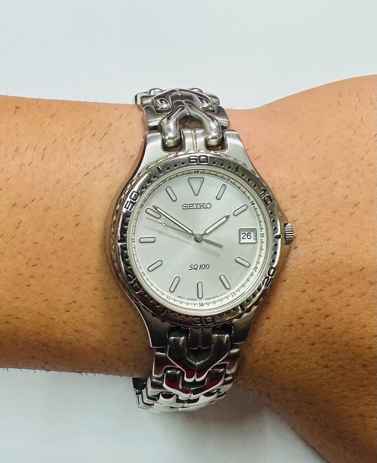 Men's Seiko Watch SQ 100 (7N42-6B10) | eBay Men's Seiko Watch SQ 100 (7N42-6B10) | eBay