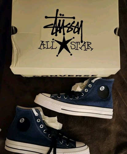 Size 7.5M - Converse x Stussy Chuck 70 High 8 Ball | eBay