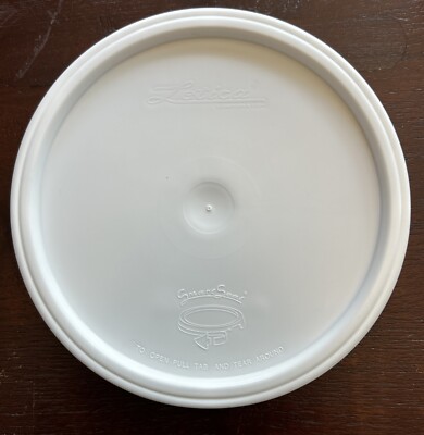 Letica Packaging Food Grade Durable Smart Seal Lid for 1 Gal.  Buckets (10 Ct)
