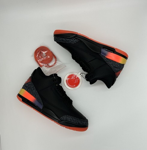 JBalvin × Nike Air Jordan3 サイズ27.5㎝ J. Balvin x Air Jordan 3 Retro Rio -Size US 4.5M/6W -IN HAND