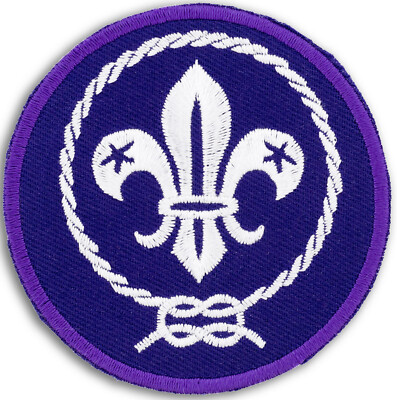 World Scout Badge 7 cm imported from Gilwell