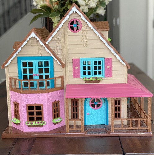 house on the hill セット Amazon.com: Li'l Woodzeez – Honeysuckle Hillside Cottage