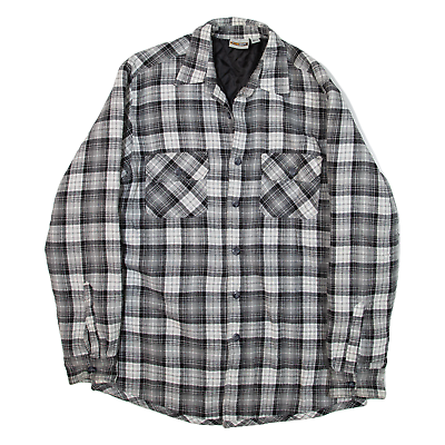 Flannel jacket quilted lining cheap