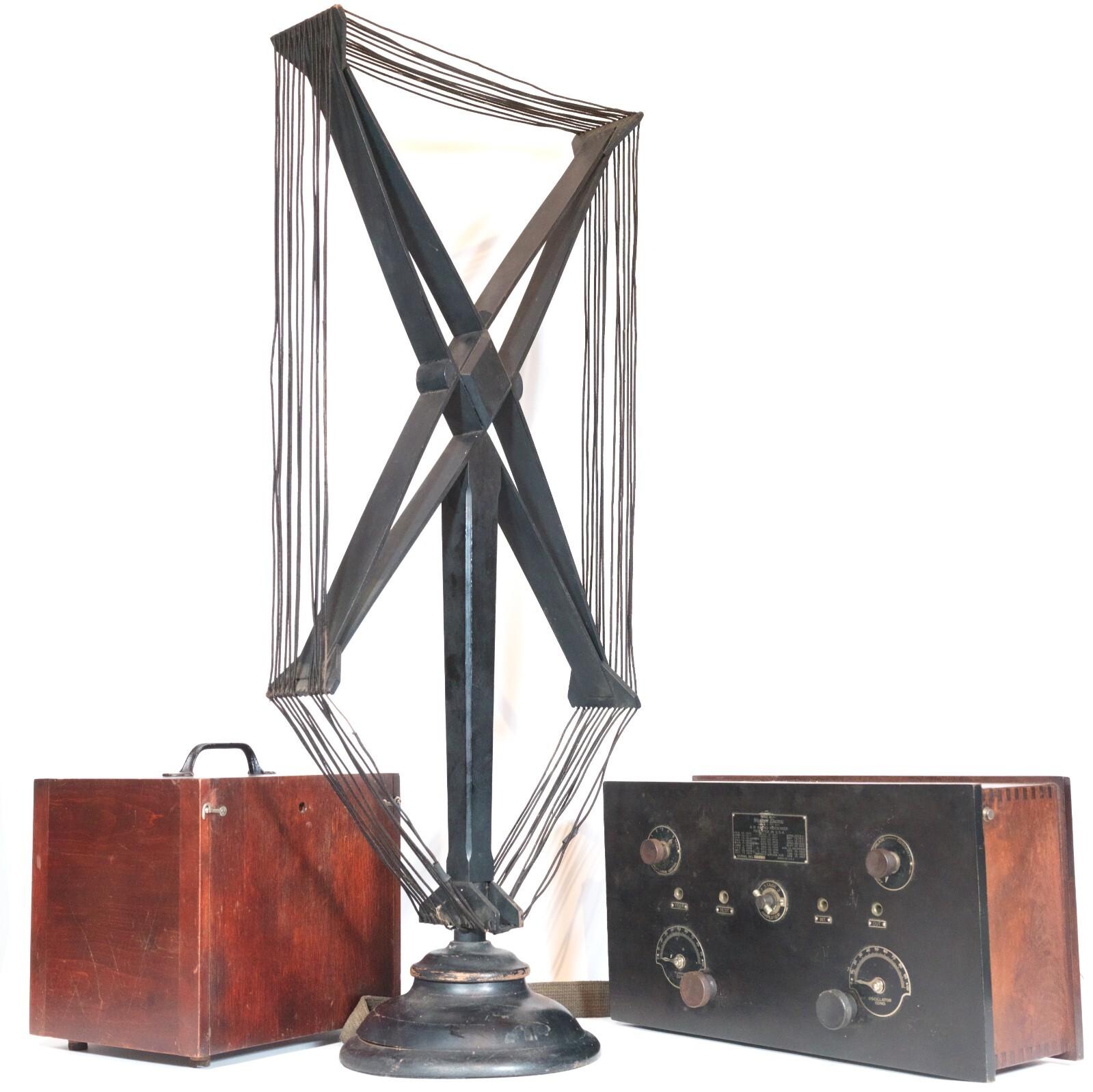 1922 Western Electric 4-B Radio w/Original Battery Box 1922 Western Electric 4-B Radio w/Original Battery Box