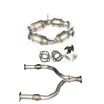 Fits INFINITI M37 Both Catalytic Converter & Flex Pipe 2011-2013