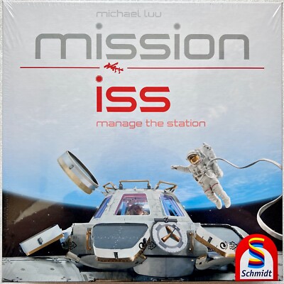 Mission Iss Schmidt Strategy Game Board Game Family Game Kenner 49393