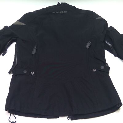 Pre-owned Harley-davidson Womans  Triple Vent System Riding Jacket Medium 98266-19vw In Black