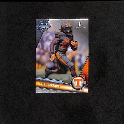 Jaylen Wright 2023 Bowman University Chrome - #130 Tennessee Volunteers