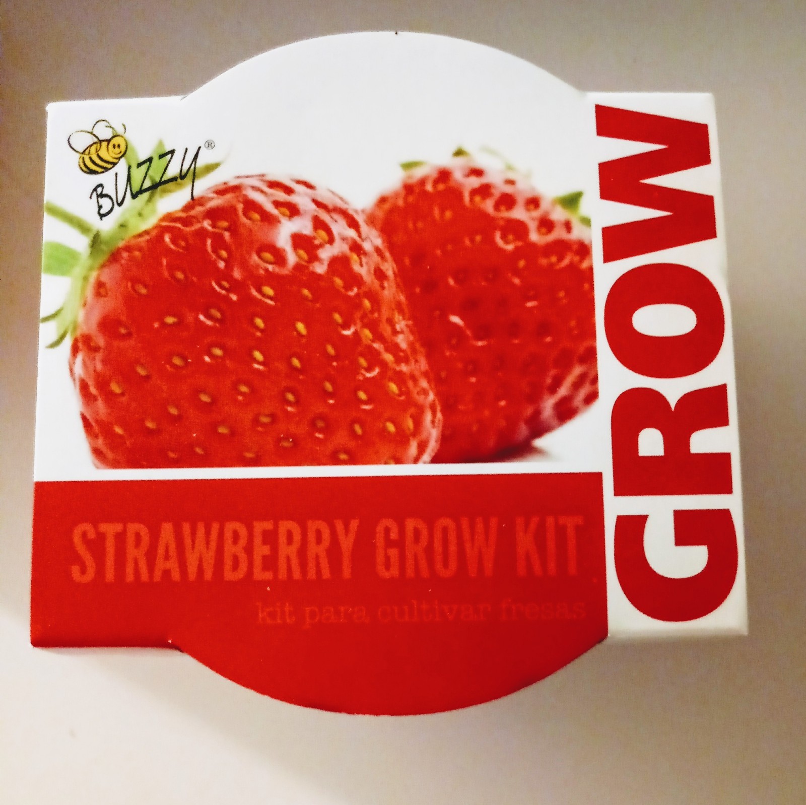 Buzzy Grow Kits - STRAWBERRY/ CONEFLOWER/BASIL/SUNFLOWER/DAISY Lot of 5