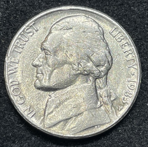 1985 P Jefferson Nickel Double Die Obverse DDO Error | eBay