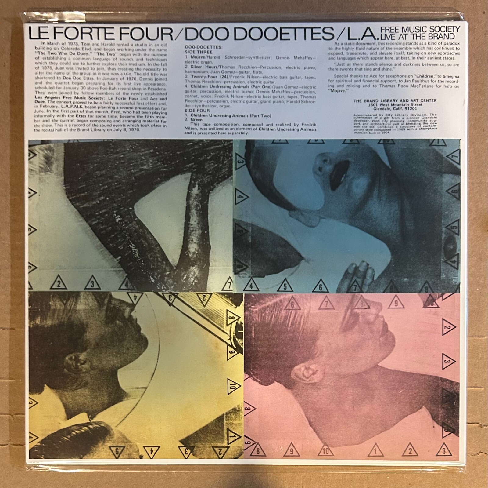 LP: LE FORTE FOUR / DOO DOOETTES LAFMS Live At The Brand NEW