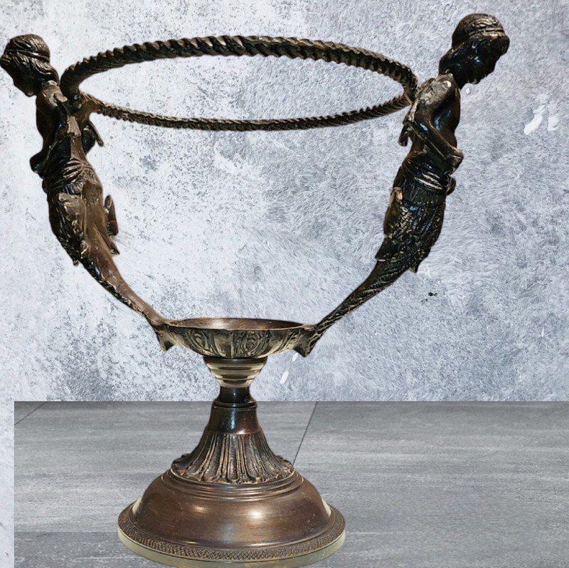 Sehr SchÃ¶Ner Barock  Messing/Bronz Topfhalter Od PflanzkÃ¼Bel Stand.