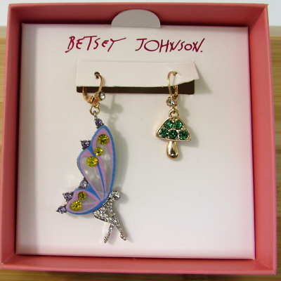 Betsey johnson fairy best sale earrings