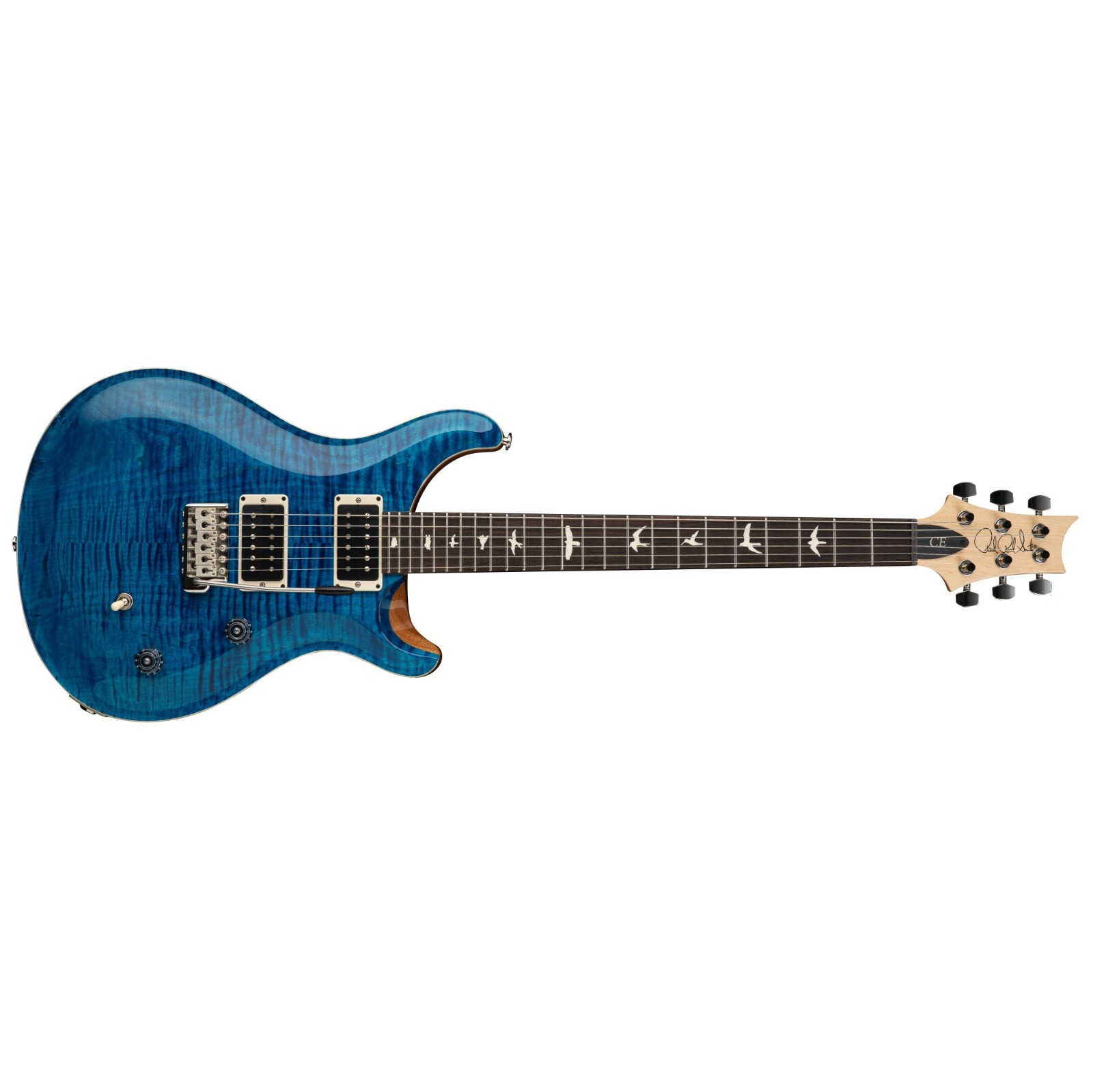 PRS Paul Reed Smith CE 24 Electric Guitar Blue Matteo + PRS
